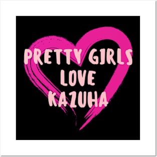 Pretty Girls Love Kazuha Le Sserafim Posters and Art